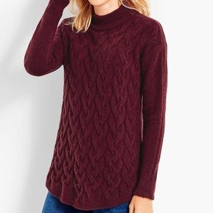 Talbots maroon sweater size small